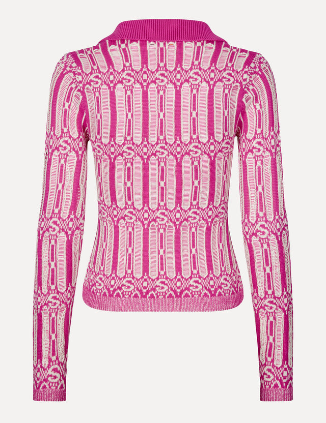 Stine Goya - Kiza Graphic Knit Jumper